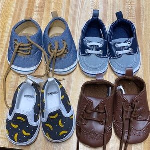 BUNDLE 4 pair baby shoes!